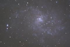 M33 Elaborazione con DeepSkyStacker, gimp. Ridimensionata.